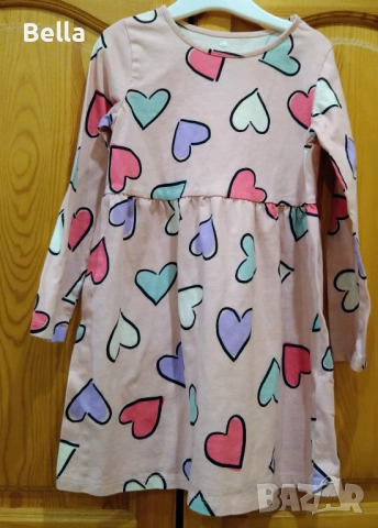 Рокля H&M 4-6 г., снимка 2 - Детски рокли и поли - 52013731