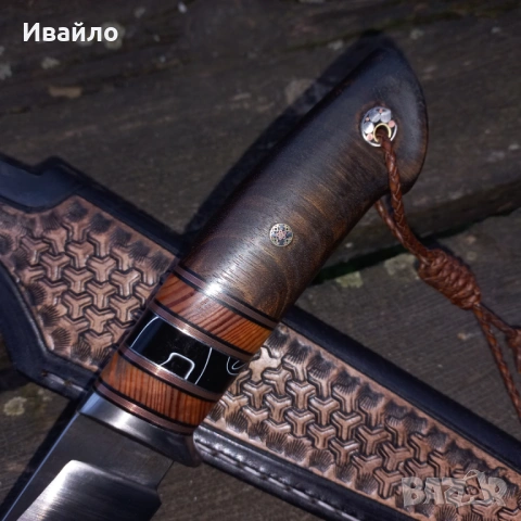 Нож ръчна изработка, снимка 7 - Ножове - 53890520