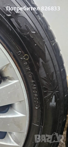 Железни джанти с капаци оригинални за vw touran 5*112 R16, снимка 3 - Гуми и джанти - 51983440