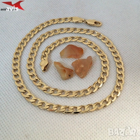 Синджир с 14К златно покритие 254567