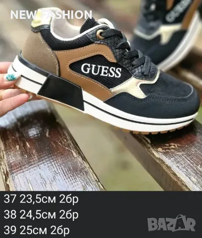 Дамски Маратонки: 37,38 :  GUESS , снимка 3 - Маратонки - 47330584