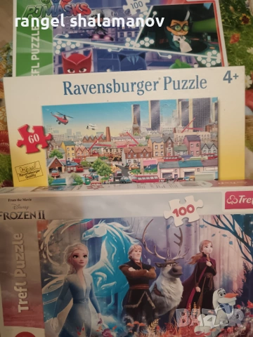 Детски пъзели Disney , снимка 4 - Игри и пъзели - 53950868
