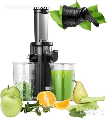 Бавнооборотна сокоизтисквачка AOBOSI Mini Slow Juicer,Гаранция, снимка 1