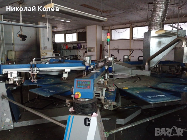 Пълно ситопечатно оборудване