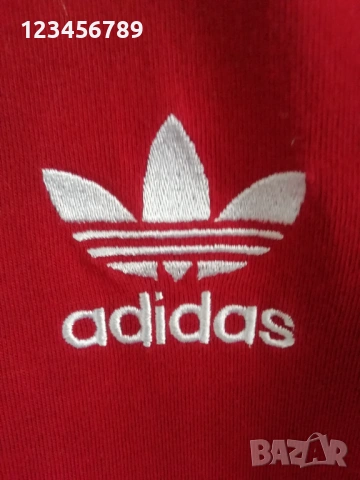 Adidas Originals 3 Stripes California Red XL Treofil оригинална памучна мъжка тениска Адидас , снимка 6 - Тениски - 53663587