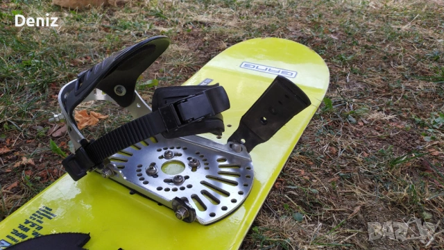 Сноуборд Gnu Hasselhoff 150/152; effective edge: 114 cm., снимка 7 - Зимни спортове - 53592153