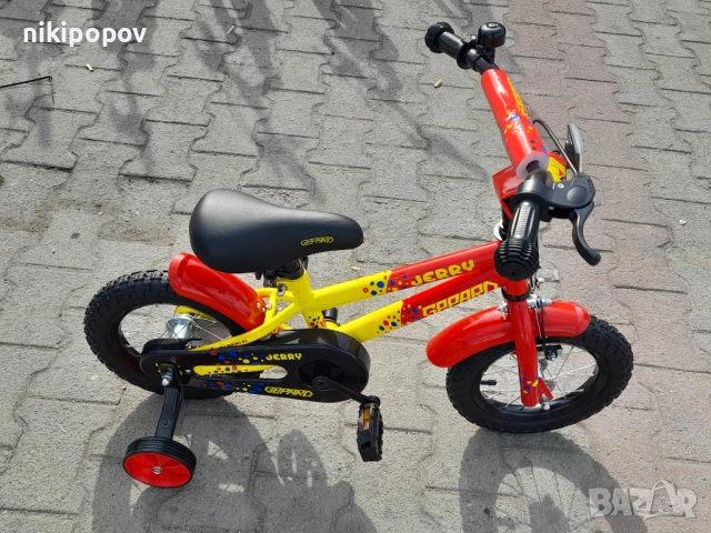 GEPARD Велосипед 12" JERRY червен, снимка 8 - Велосипеди - 53758859