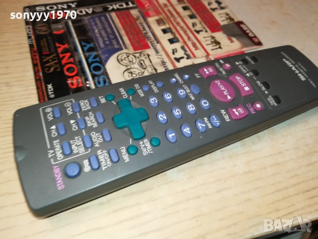 SHARP G0247AJ VIDEO REMOTE-ВНОС SWISS 0611252020, снимка 3 - Дистанционни - 52324485