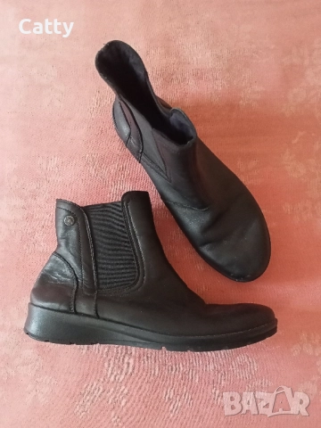 Дамски черни боти , снимка 6 - Дамски боти - 52511768