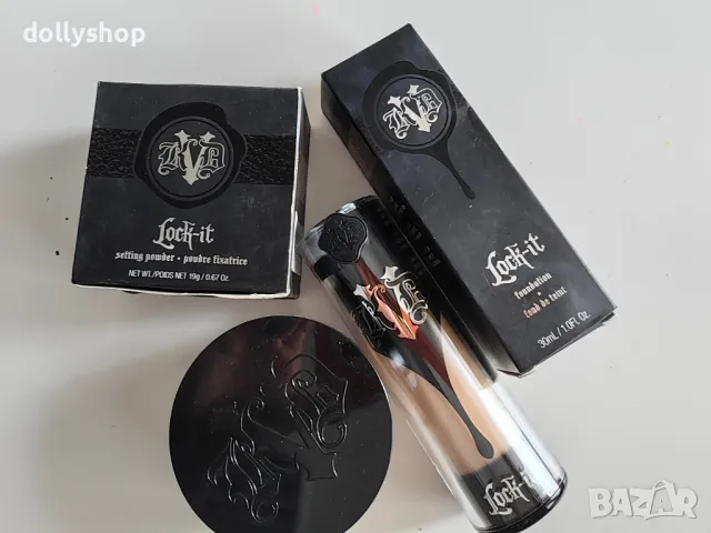 Фондьотен и Пудра за лице на Kat Von D, снимка 1 - Козметика за лице - 47831844