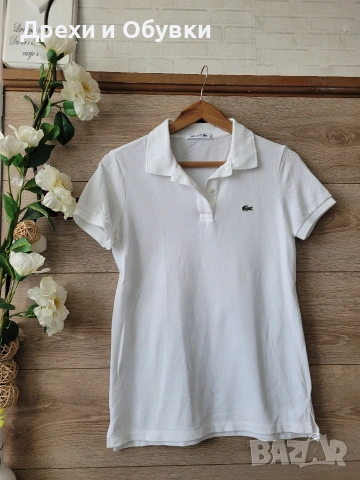 Нови оригинални тениски с яка и копчета LACOSTE , снимка 11 - Тениски - 54236069