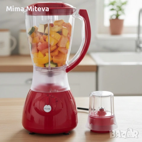 Електрически блендер Homelux HY-Y44 с мелничка – мощен и практичен, снимка 4 - Блендери - 53254062