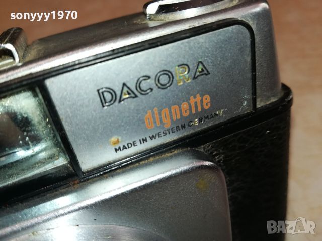 DACORA DIGNETTE-MADE IN WESTERN GERMANY-RETRO FOTO-ВНОС GERMANY 2404241532, снимка 12 - Антикварни и старинни предмети - 45433905