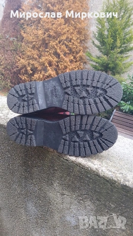 Дамски боти Geox - 40номер, естествена кожа, бордо, снимка 7 - Дамски боти - 53847781