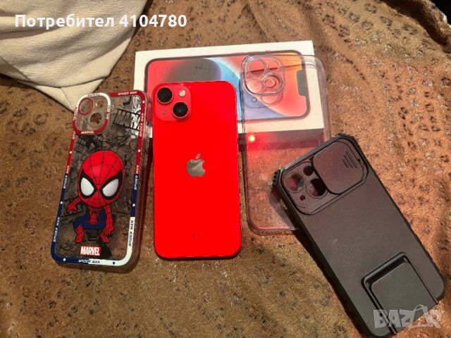 Iphone 14 128/6 red product , снимка 2 - Apple iPhone - 45840105