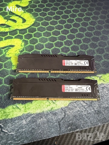 2x4 Kingston HyperX FURY Black, снимка 4 - RAM памет - 53731921