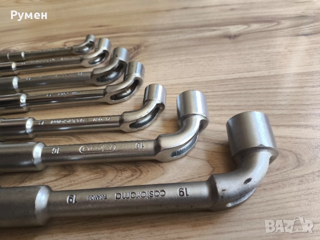 Г-образни ключове с проходен отвор за шпилка, снимка 7 - Други инструменти - 51463207