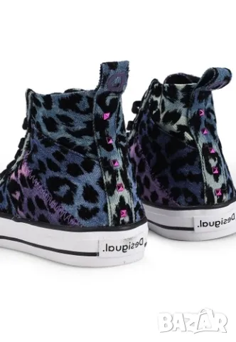 Desigual BETA LEOPARD дамски кецове, 39 номер, снимка 2 - Кецове - 48066240