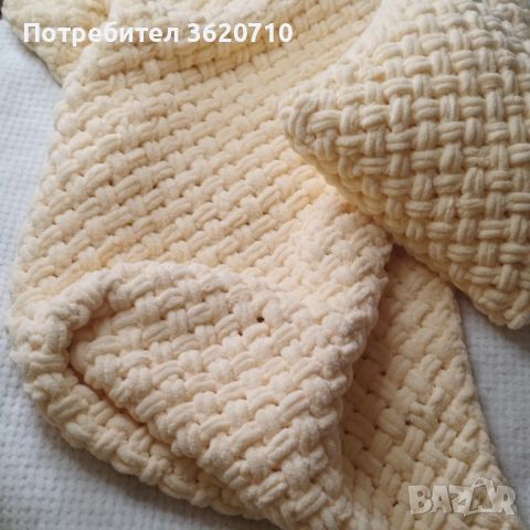 комплект бебешко одеялце и възглавничка , снимка 2 - Спално бельо и завивки - 45201123