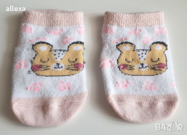 Къси бебешки чорапки, снимка 1 - Бебешки чорапи - 46022940