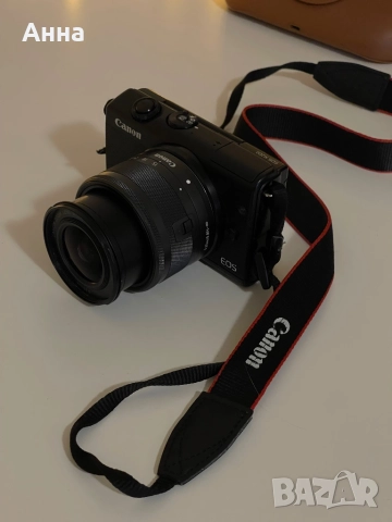 Фотоапарат Mirrorless Canon EOS M200, 24.1 MP, 4K, Черен + Обектив 15-45 мм