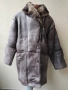 Дамско палто сребърен мармот Mabrun размер 42, снимка 7