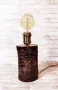 Дървена настолна лампа, снимка 6