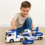 Автовоз с полицейски коли и хеликоптер, "City Police Transporter", снимка 2