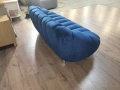 Син диван тройка от плат кадифе, снимка 11