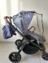 Детска количка с кош за пеленаче и летен кош, снимка 8