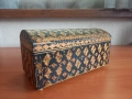 стара дървена кутия за бижута , снимка 3