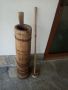 Стара дървена буталка за масло., снимка 4