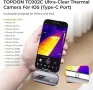 Термокамера TOPDON TC002C IOS 15/16 и iPad с Type-C порт, 512x384 IR висока разделителна способност, снимка 5