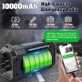 Ново Преносимо аварийно радио AM/FM 10000mAh батерия LED лампа SOS, снимка 3