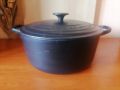 Le Creuset френска чугунена тенджера с капак , снимка 4