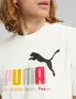 PUMA Essentials+ Tee White/Multicolor, снимка 2