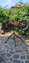 Стойка за ремонт на велосипеди сгъваема, регулируема въртене 360 градуса, снимка 16