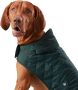 HUGO & HUDSON x HACKETT Капитонирано яке за кучета, зимно палто с кадифена яка, горско зелено M 40, снимка 1 - За кучета - 45980600