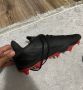 Обувки за футбол VIRALTO I FG, черно/червено, снимка 4