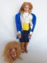 Ретро кукла от "Красавицата и звяра", Дисни, Disney, снимка 1 - Кукли - 45841211