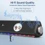 SOMEYOU Bluetooth високоговорител за компютър, 20 W стерео звук, 3,5 mm Aux-in, снимка 3