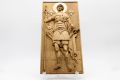 Позлатена релефна икона "Свети Георги Победоносец" от масивен дъб, снимка 1