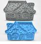 Приказна къща къщичка GINGER HOUSE пластмасов резец форма фондан тесто бисквитки