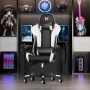 ПРОМОЦИЯ Офис / геймърски стол HL GC-01W (WHITE), снимка 5