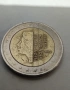 Рядка евро монета вижда се номинала, снимка 1
