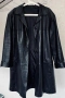 Луксозно пролетно яке/манто от мека агнешка кожа, снимка 2