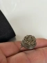 Възрожденски сребърен пръстен, маркировки корона, снимка 8