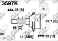 GLO 3597K,VKJA5131,FA0922510C,F06922610C,каре външно полуос MAZDA 323 BG,BA,323F, снимка 2