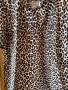 H&M Нова рокля тип риза леопардов принт, снимка 11