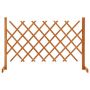 vidaXL Градинска оградна решетка, оранжева, 120x90 см, чам масив(SKU:314824, снимка 1 - Огради и мрежи - 45942770